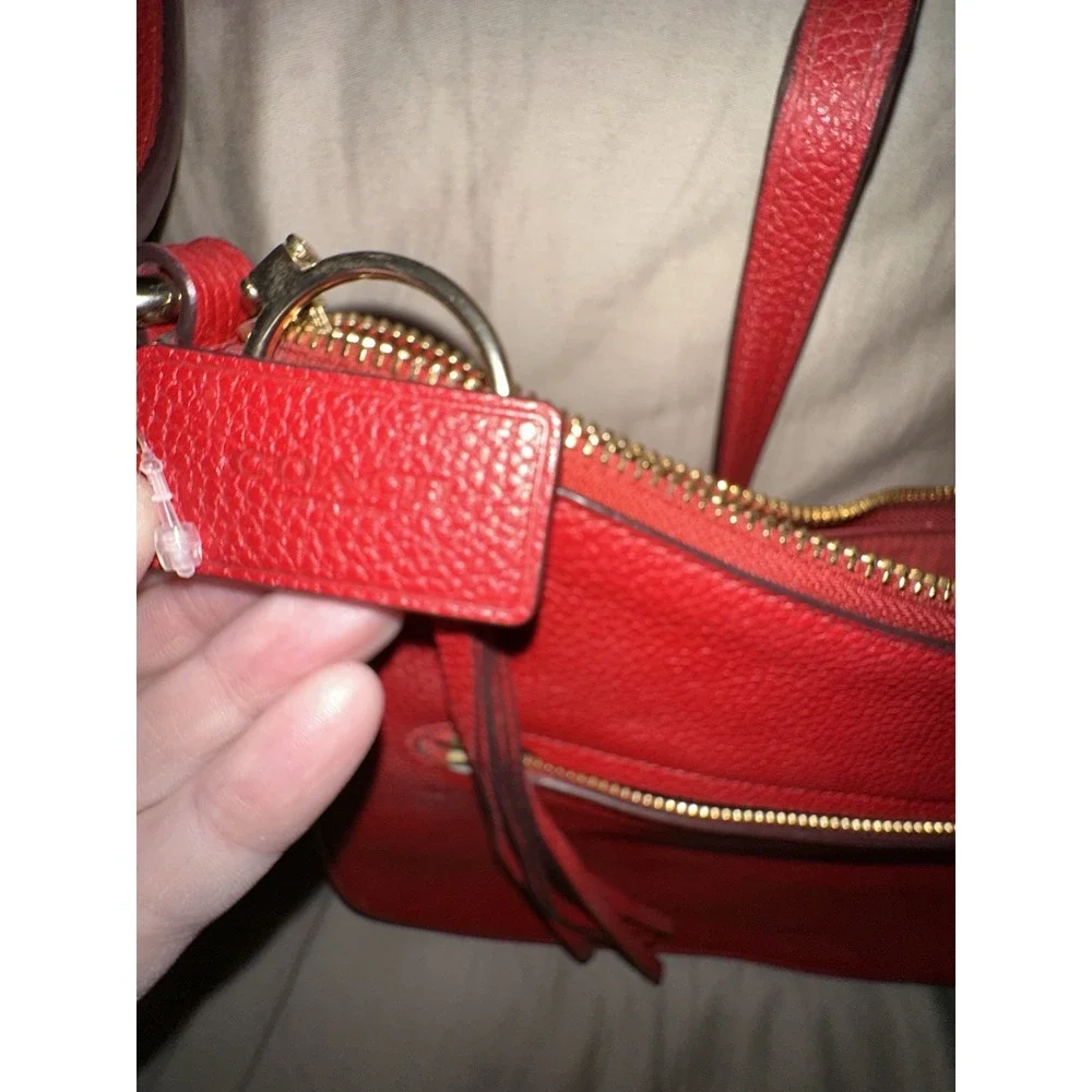 Coach Hobo Style Red - Picture 3 of 10